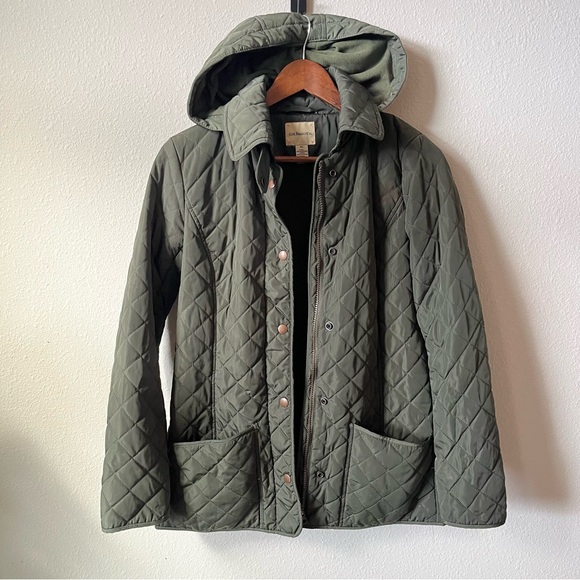 G.H. Bass & Co. Jackets & Blazers - G.H. Bass & Co. Olive Quilted Jacket